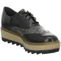 tamaris badam womens shoes trainers in black