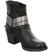 tamaris rosa biker womens low ankle boots in black