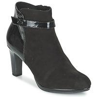 tamaris dalala womens low ankle boots in black