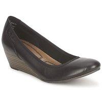 tamaris zewuv womens court shoes in black