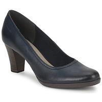 tamaris anina womens court shoes in blue