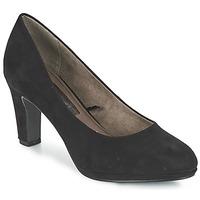 tamaris kazanka womens court shoes in black