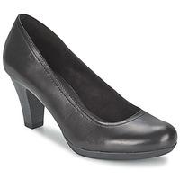 tamaris freital womens court shoes in black