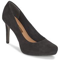 tamaris danzo womens court shoes in black