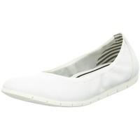 tamaris elfi womens shoes pumps ballerinas in white