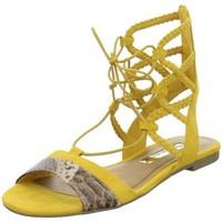 Tamaris Lace UP women\'s Sandals in yellow