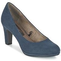 tamaris kazanka womens court shoes in blue