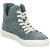 tamaris carlota womens shoes high top trainers in blue