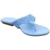 Tamaris 112711426836 women\'s Flip flops / Sandals (Shoes) in blue