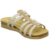 Tamaris 112711126369 women\'s Flip flops / Sandals (Shoes) in brown