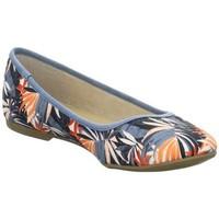 tamaris crenna womens shoes pumps ballerinas in blue