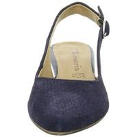 tamaris mary jane womens court shoes in blue