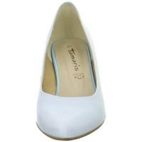 tamaris anika womens court shoes in blue