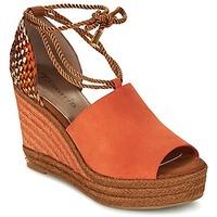 tamaris nuru womens sandals in orange