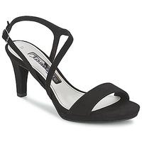 tamaris dalma womens sandals in black