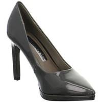 tamaris aviva womens court shoes in grey