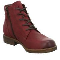 tamaris amina womens low ankle boots in red