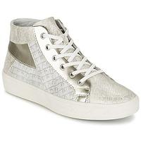 tamaris ramouia womens shoes high top trainers in grey