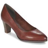 tamaris vichera womens court shoes in brown