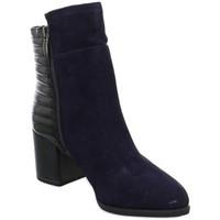 tamaris estes womens low ankle boots in blue