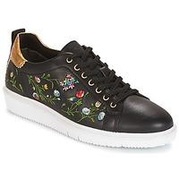 tamaris womens shoes trainers in black