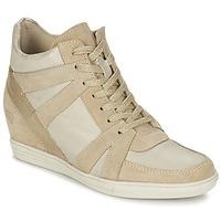 Tamaris LYDIA women\'s Shoes (High-top Trainers) in BEIGE