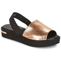 tamaris womens sandals in black