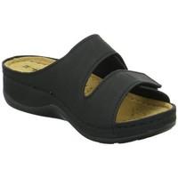 tamaris lea womens flip flops sandals shoes in black