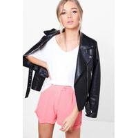 Tailored Shorts - coral