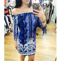Tamara Bardot Floral Shift Dress