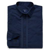 Tape Broadcloth Shirt - Persian Blue