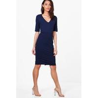 tailored dress navy