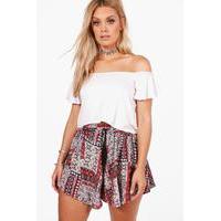 Tabitha Printed Woven Short - multi