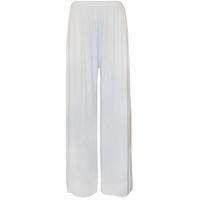 Taliyah Wide Leg Palazzo Trousers - White