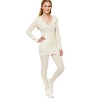 Tammie Ribbed Loungewear Set - Stone