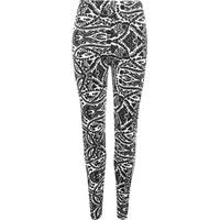 Taliyah Paisley Print Leggings - Black