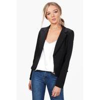 tailored blazer black