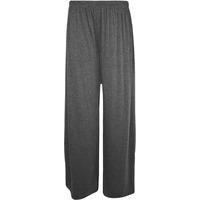 Taliyah Wide Leg Palazzo Trousers - Dark Grey