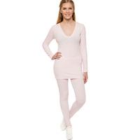 Tammie Ribbed Loungewear Set - Pink