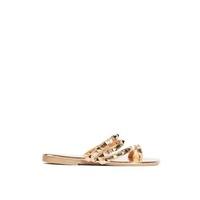 Taylor Champagne Studded Toe Sandals