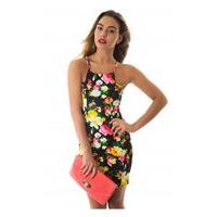 Take A Chance Floral Bodycon Dress