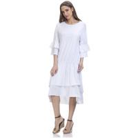 Tantra Dress SARAH women\'s Long Dress in white