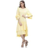 Tantra Dress SARAH women\'s Long Dress in yellow