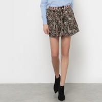 TANGY Printed Skater Skirt