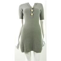 Tania Size 12 Seal Grey Cashmere Tea Dress