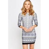 Tapestry Print Dress