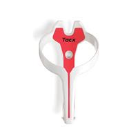 Tacx Foxy Bottle Cage - White/red