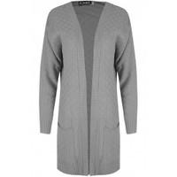 Tara Checker Board Knit Long Sleeve Cardigan