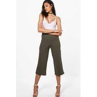 Tailored Culottes - khaki