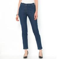 tapered stretch denim jeans